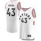 Camiseta Pascal Siakam 43 Toronto Raptors Association Edition Blanco Nino
